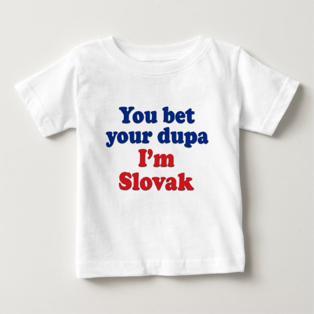 Slowakisches Dupa 1 Baby T-shirt (Vorderseite)