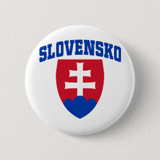 Slowakisches Emblem Button