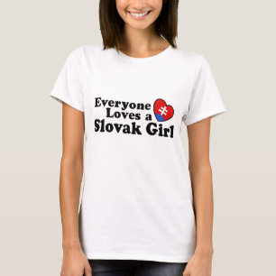 Slowakisches Mädchen T-Shirt
