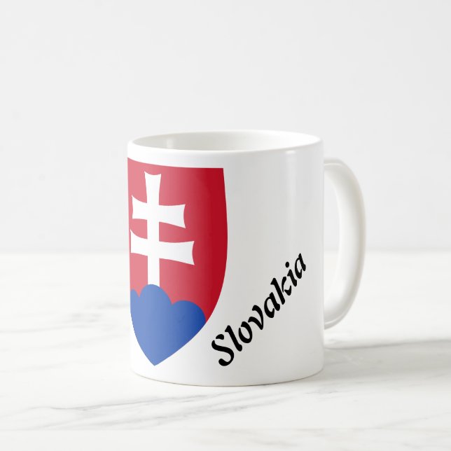Slowakisches Wappen Tasse (VorderseiteRechts)
