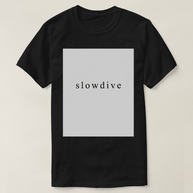 Slowdive Logo Grafik T - Shirt Copy Copy Copy (Design vorne)