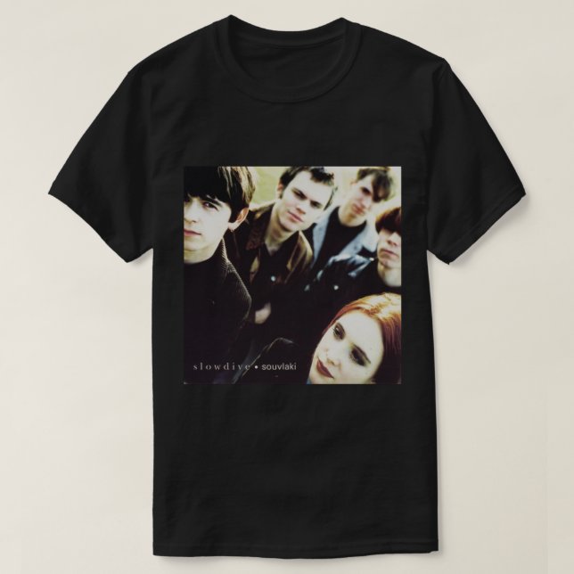 Slowdive - Souvlaki Album Cover Classic T - Shirt (Design vorne)