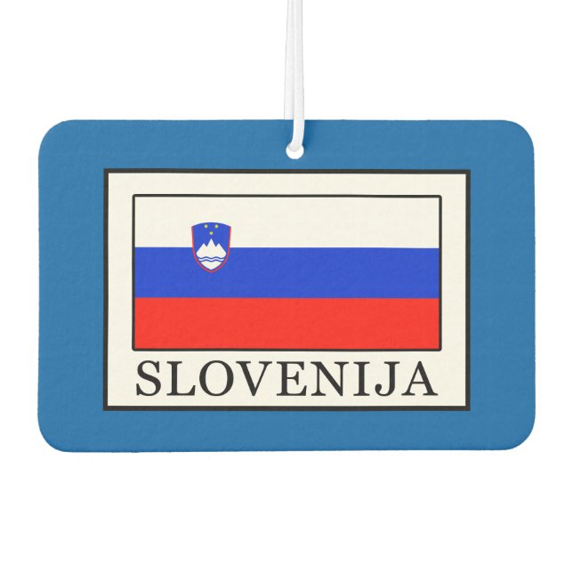 Slowenien Autolufterfrischer (Vorderseite)