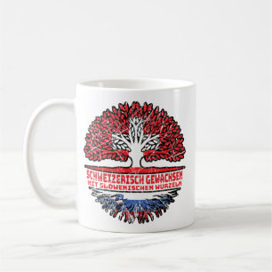 Slowenien Baum Kaffeetasse