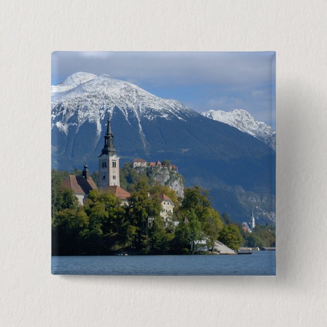 Slowenien, Bled, Bled, Bled Island, Bled Button (Vorderseite)