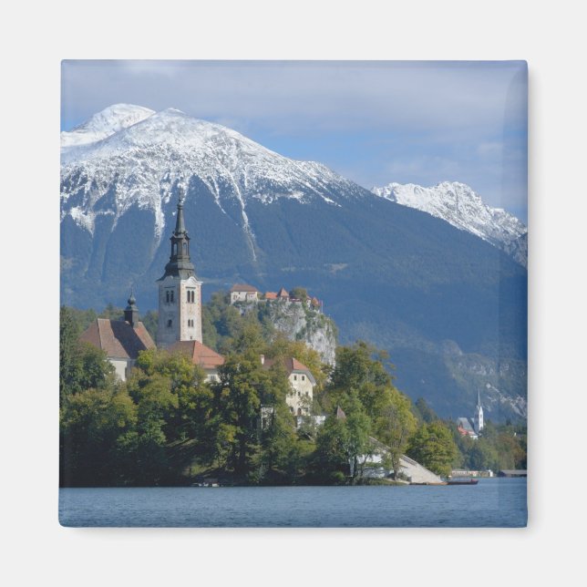 Slowenien, Bled, Bled, Bled Island, Bled Magnet (Vorne)