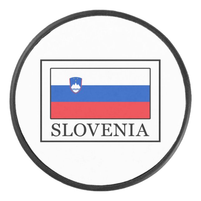 Slowenien Eishockey Puck (Vorderseite)
