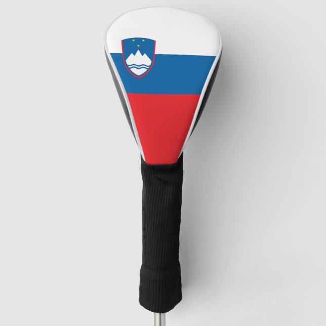 Slowenien-Flagge Golf Headcover (Vorderseite)