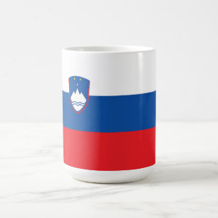 Slowenien-Flagge Kaffeetasse