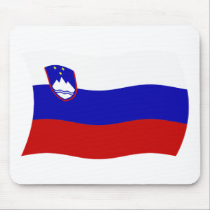 Slowenien Flagge Mauspad