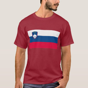 Slowenien-Flaggen-T - Shirt