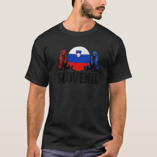 Slowenien Flaggenstaat Sloweniens T-Shirt