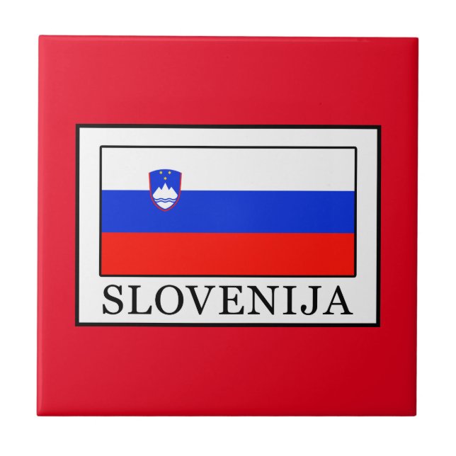 Slowenien Fliese (Vorderseite)