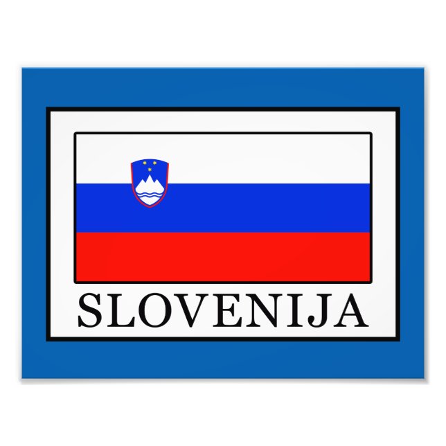 Slowenien Fotodruck (Vorne)