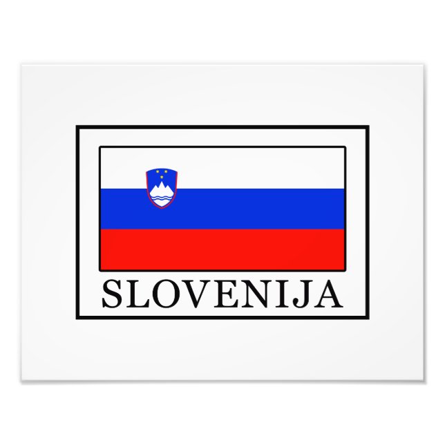 Slowenien Fotodruck (Vorne)
