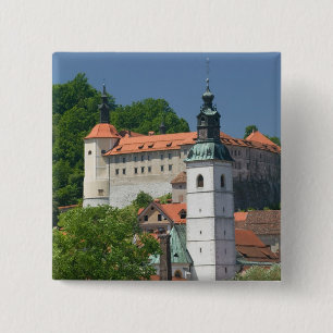 SLOWENIEN, GORENJSKA, Skofja Loka: Kirche St. Button