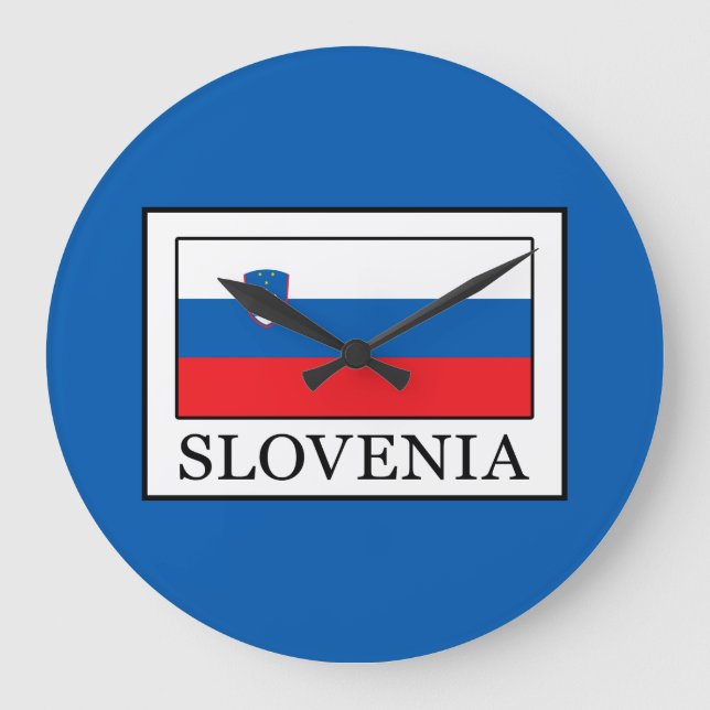 Slowenien Große Wanduhr (Vorderseite)