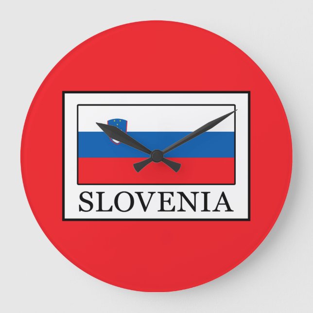 Slowenien Große Wanduhr (Vorderseite)