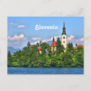 Slowenien Landschaft Postkarte