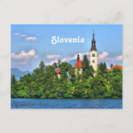 Slowenien Landschaft Postkarte
