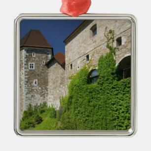 SLOWENIEN, Ljubljana: Burg / Ljubljana Ornament Aus Metall