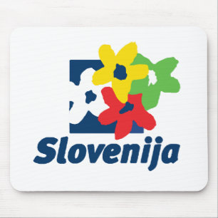 Slowenien-Mausunterlage Mousepad