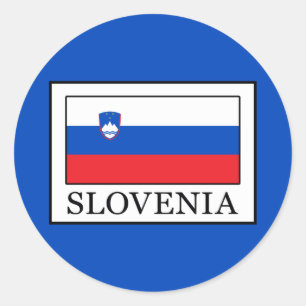 Slowenien Runder Aufkleber