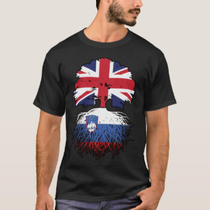 Slowenien, Vereinigtes Königreich T-Shirt