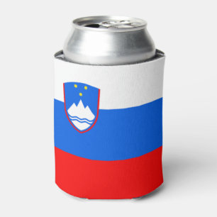 Slowenienflagge Dosenkühler
