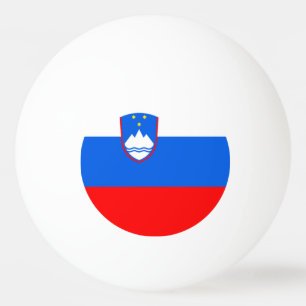 Slowenienflagge Tischtennisball