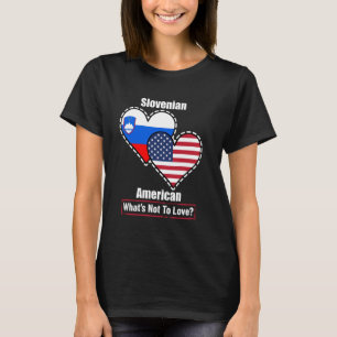 Slowenisch Amerikanisches Herzblatt Was nicht zur  T-Shirt