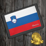 Slowenische Fahnenmode, slowenische Patrioten / Sp Tri-fold Geldbeutel<br><div class="desc">WALLETS: Slowenien & Slowenische Fahne Mode - Liebe in meinem Land,  Reisegeschenke,  Großvater Geburtstag,  Nationalpatrioten / Sportfans</div>