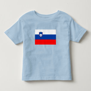 Slowenische Flagge Kleinkind T-shirt