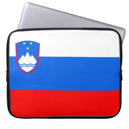 Slowenische Flagge Laptopschutzhülle