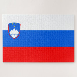 Slowenische Flagge Puzzle