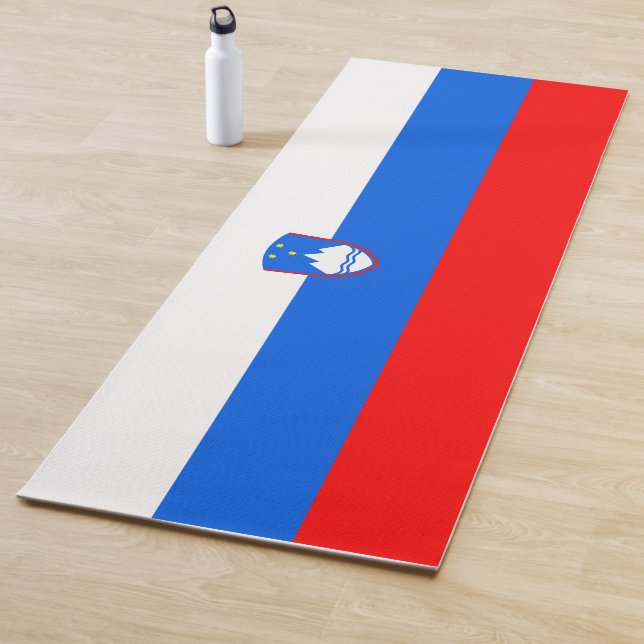 Slowenische Flagge (Slowenien) Yogamatte (Beispiel)