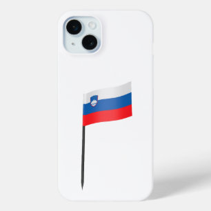 Slowenischer Flaggensieb Case-Mate iPhone Hülle