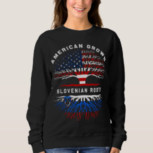 Slowenischer Wurzelbaum Sweatshirt