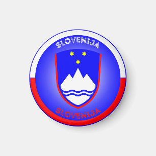 Slowenisches Erbe-Emblem Magnet