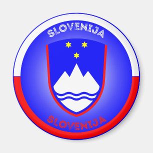 Slowenisches Erbe-Emblem Magnet