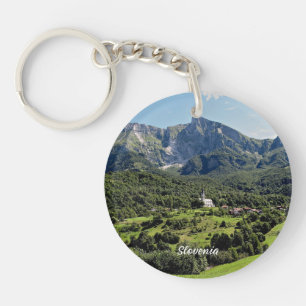 Slowenisches Landschaftsbild Schlüsselanhänger