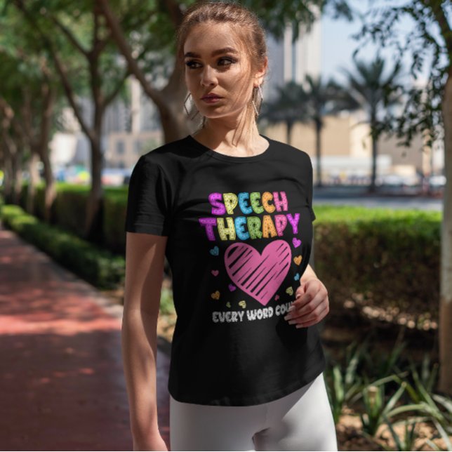 SLP Language Pathologe & Speech Therapy T-Shirt (Von Creator hochgeladen)