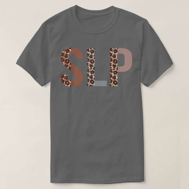 SLP Leopard Aufwertung Funny Apparel for Women F T-Shirt (Design vorne)