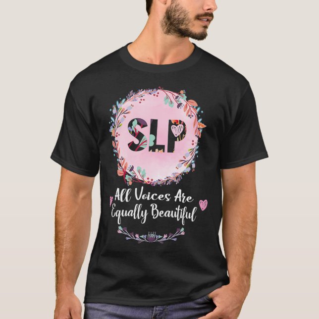 SLP s Speech Language Pathologist gifts Speech The T-Shirt (Vorderseite)