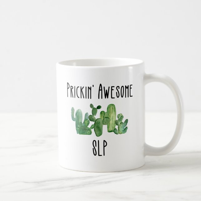 SLP Speech Therapist Pathologist Teacher Gift Kaffeetasse (Rechts)