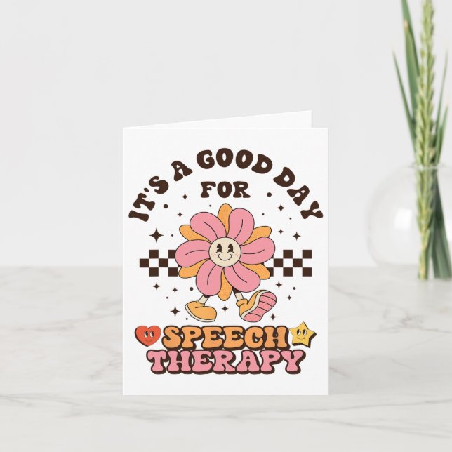 Slp Speech Therapist Speech Pathologe I Karte (Vorderseite)