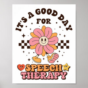 Slp Speech Therapist Speech Pathologe I Poster