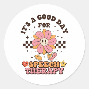Slp Speech Therapist Speech Pathologe I Runder Aufkleber