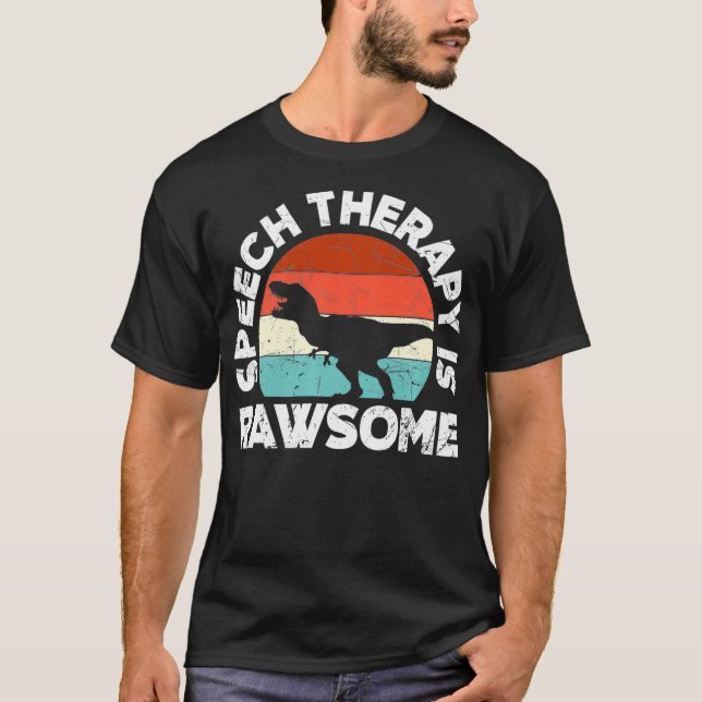 SLP, SpeechLanguagePathologist, SpeechTherapist, S T-Shirt (Vorderseite)