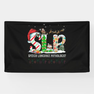 SLP-Sprachpathologe Weihnachten Banner